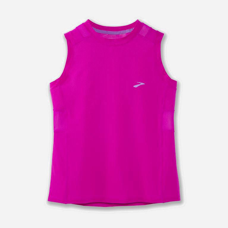 Brooks Atmosphere Mujer Camiseta Sin Mangas - Moradas/Magenta (0213KHAXJ)